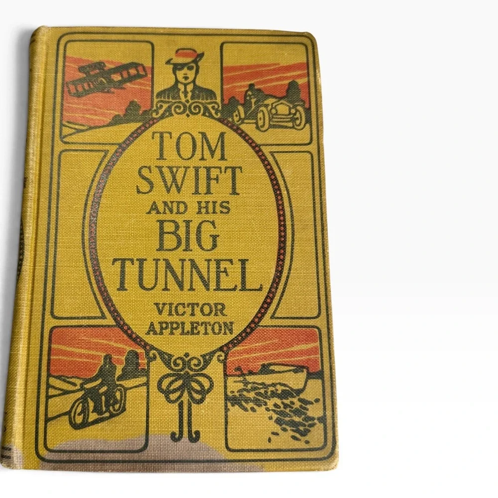 Vintage Tom Swift Book Set of 5 Victor Appleton Grosset & Dunlap Hardcovers